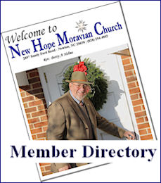 New Hope Moravian Church Member Directory